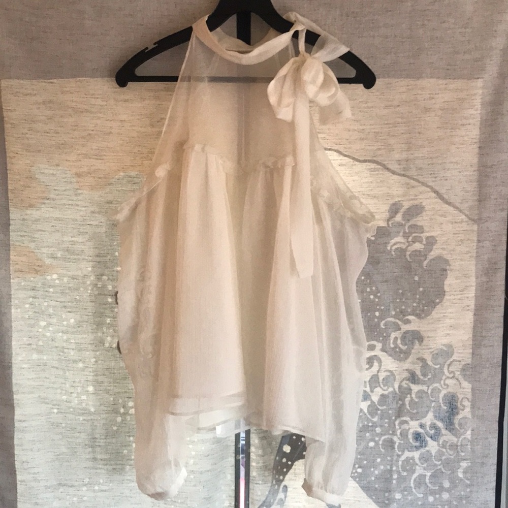 ZARA Off shoulder blouse